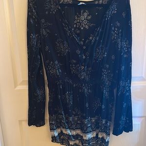 Black and white romper